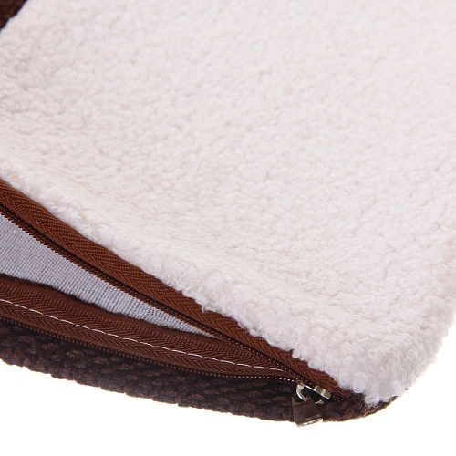 Чехол для декоративной подушки DEFA, 4343 см, цвет тёмный шоколад_6