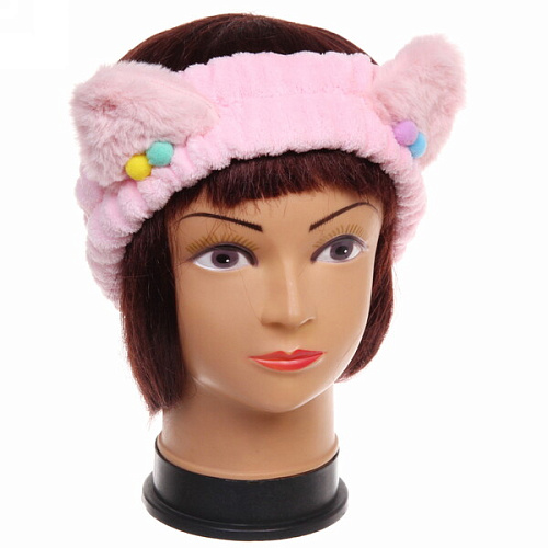 Повязка на голову Кокетка - Кошечка, микс 6 цветов, 206см_11