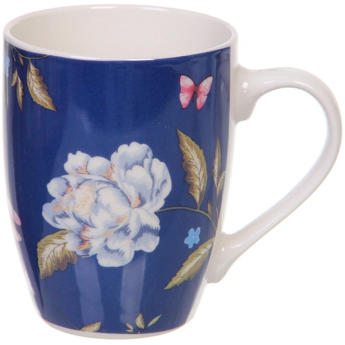 Кружка керамическая 350мл Цветочная фантазия, микс рисунков_5