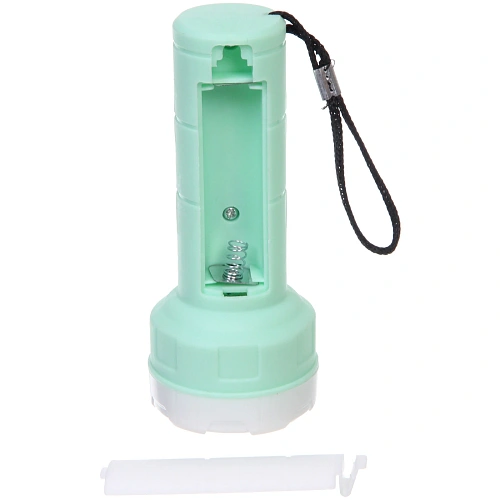 Фонарь ручной 1 режим 1LED+COB 1AA микс 3 цвета YB229_7
