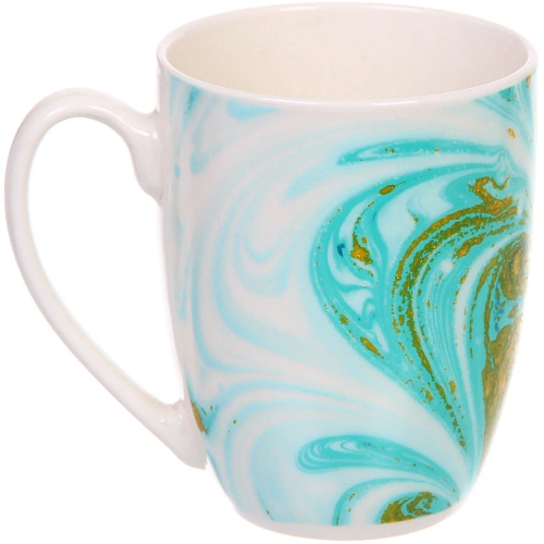 Кружка керамическая 350мл Малахит_6